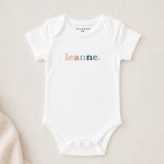 Wonderword™ Personalised Organic Bodysuit